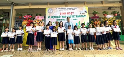 Chào mừng kỉ niệm 42 năm ngày Nhà giáo Việt Nam (20/11/1982 - 20/11/2024)