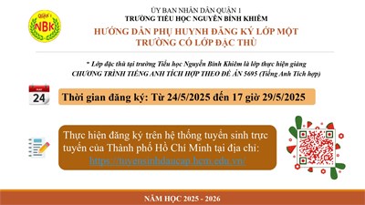 Hướng dẫn thực hiện đăng ký trên hệ thống tuyển sinh trực tuyến của TP.HCM