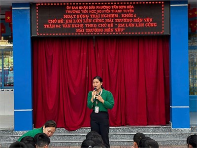 Hoạt động trải nghiệm khối 4 - tuần 04